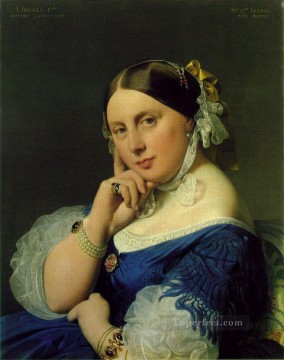  Auguste Lienzo - ramel Neoclásico Jean Auguste Dominique Ingres